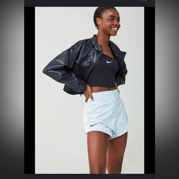 Nike Pants - Nike Women's City Ready 2-in-1 Shorts NWT XL silver active streetwear fall